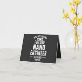 NANO-technicus cadeau Kaart (Gele Bloem)