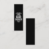 NANO-technicus cadeau Klantenkaartje (Voorkant / Achterkant)