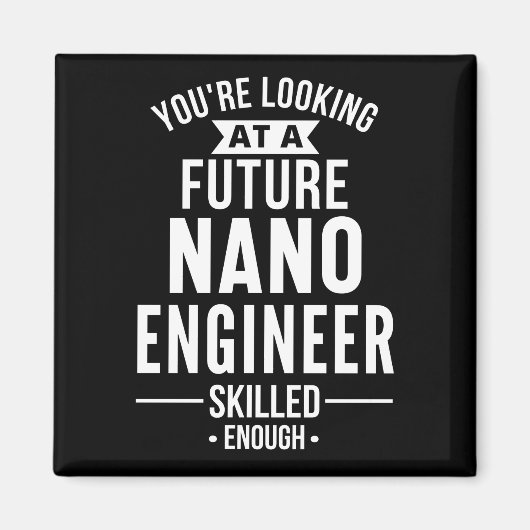 NANO-technicus cadeau Magneet (Voorkant)