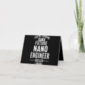 NANO-technicus cadeau Notitiekaartje (Voorkant)