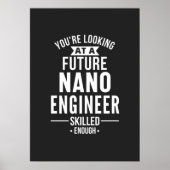 NANO-technicus cadeau Poster (Voorkant)