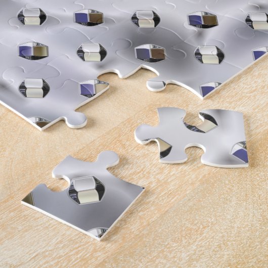 Nanobots Jigzaag Puzzle Legpuzzel (Zijkant)