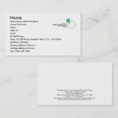 NanoJapan-Visitekaartjes Contactkaartje (Voorkant / Achterkant)