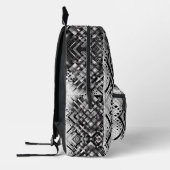 Nanometerplated geometrisch land Taiwan Monogram Bedrukte Rugzak (Links)