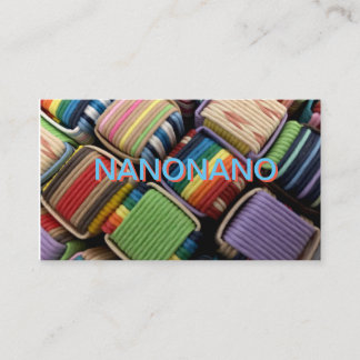 nanonano visitekaartje