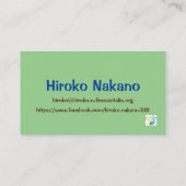 nanonano visitekaartje (Achterkant)