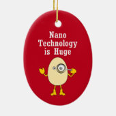 Nanotechnologie eierkop keramisch ornament (Achterkant)