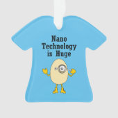 Nanotechnologie eierkop ornament (voorkant)