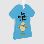 Nanotechnologie eierkop ornament (voorkant)