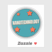 Nanotechnologie Sticker (Vel)