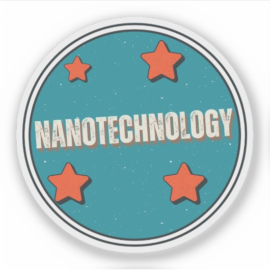 Nanotechnologie Sticker (Voorkant)
