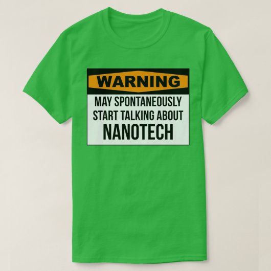 Nanotechnologie T-shirt (Design voorkant)