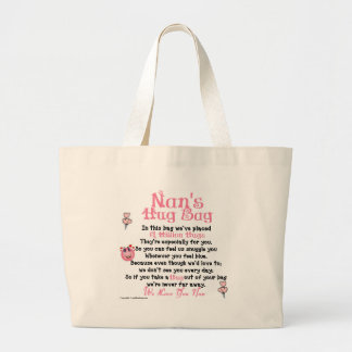 Nan's Hug Bag - Plural Verse Grote Tote Bag