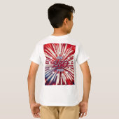 Nan's Little Firecracker! USA 250 Vuurwerk T-shirt (Achterkant volledig)