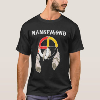 Nansemond People Stammes Powatanowie Indische Gene T-shirt