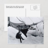 Nansen in het noordpoolgebied, met Fram Briefkaart (Voorkant / Achterkant)