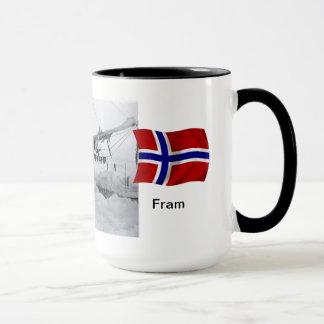 Nansen met "Fram" in het ijs Mok