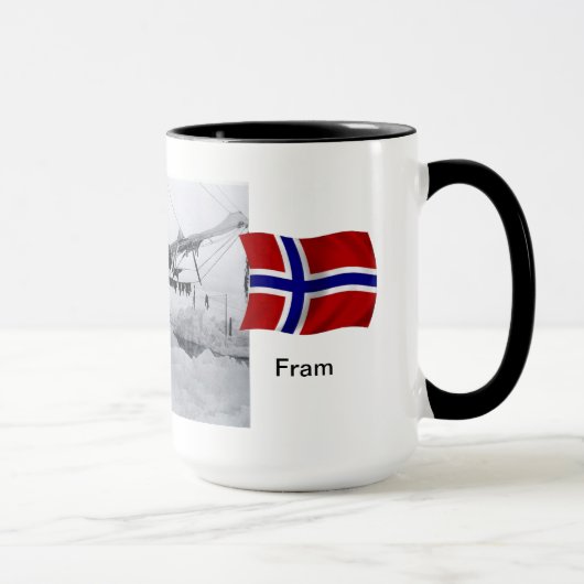Nansen met "Fram" in het ijs Mok (Rechts)
