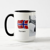 Nansen met "Fram" in het ijs Mok (Links)