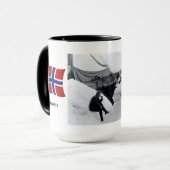 Nansen met "Fram" in het ijs Mok (Voorkant links)