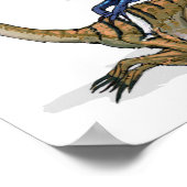 Nanshiungosaurus - Cretacous Dinosaur Portfolio Poster (Hoek)