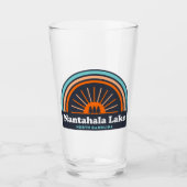 Nantahala Lake North Carolina Rainbow Glas (Voorkant)