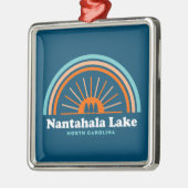 Nantahala Lake North Carolina Rainbow Metalen Ornament (Links)