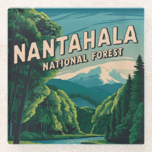 Nantahala National Forest Glazen Onderzetter