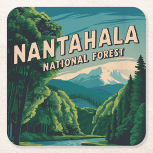 Nantahala National Forest Kartonnen Onderzetters