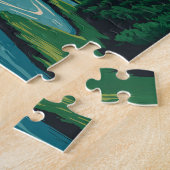 Nantahala National Forest Legpuzzel (Zijkant)