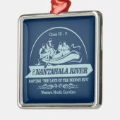Nantahala Rivier (regenwater2) Metalen Ornament (Links)
