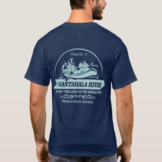 Nantahala Rivier (regenwater2) T-shirt (Achterkant)
