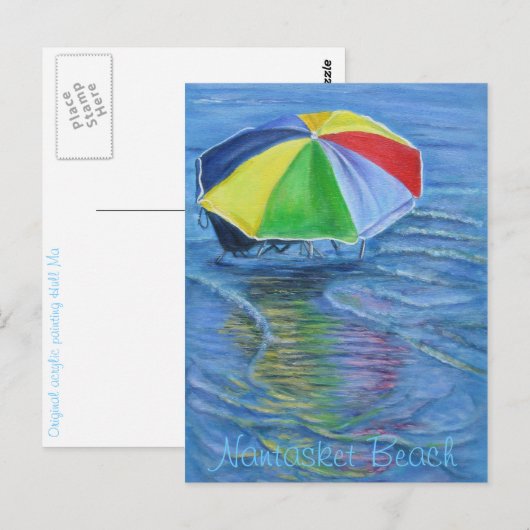 Nantasket Beach Briefkaart (Voorkant / Achterkant)