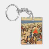  Nantasket Beach, Hull, Massachusetts Sleutelhanger (Voorkant Links)