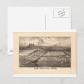 Nantasket Beach Massachusetts in 1879 Briefkaart (Voorkant / Achterkant)