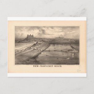 Nantasket Beach Massachusetts in 1879 Briefkaart