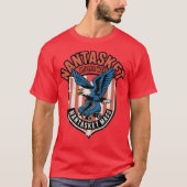 Nantasket Rollerway Retro Rolschaatsen R T-shirt (Voorkant)
