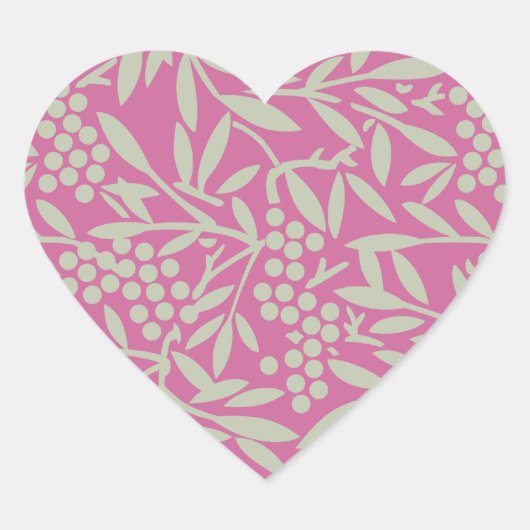 nanten hart sticker (Voorkant)