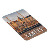 Nantes Foto van Vintage Magneet (Rechterzijde)