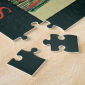 Nantes France, wit van Sainte Croix Legpuzzel (Zijkant)