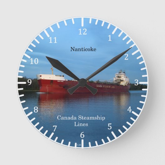 Nanticoekklok Ronde Klok (Voorkant)