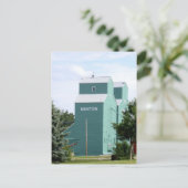 Nanton Grain Elevator Postcard Briefkaart (Staand voorkant)