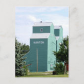 Nanton Grain Elevator Postcard Briefkaart (Voorkant)