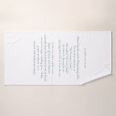 Nantucket 30 Miles naar Zee Badhanddoek (Badhanddoek)