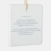 Nantucket 30 Miles Out naar Zee Keramisch Ornament (Rechts)