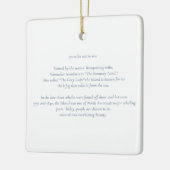 Nantucket 30 Miles Out naar Zee Keramisch Ornament (Links)