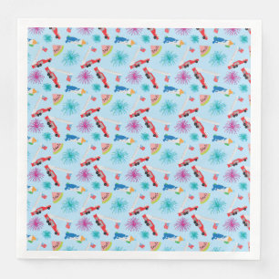 Nantucket 4e juli Papier Napkins Servet