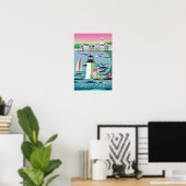 Nantucket-afdruk Poster (Thuiskantoor)