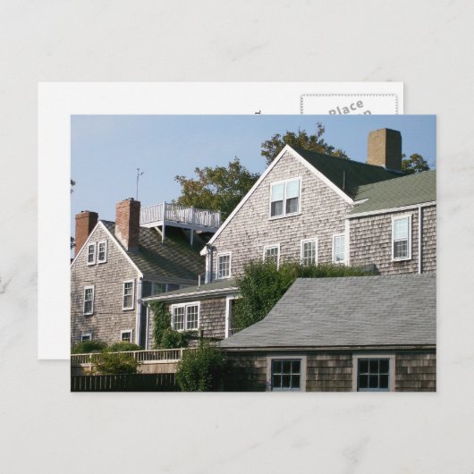 Nantucket Architecture Briefkaart (Voorkant / Achterkant)