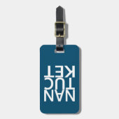 Nantucket Bagagelabel (Voorkant verticaal)